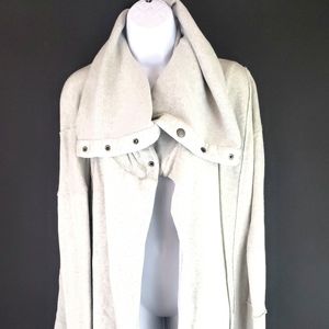 Free People Silver Jacket Womens M